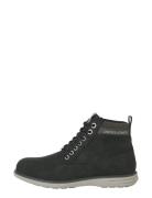 Jfwdenver Pu Combo Boot Nyörisaappaat Black Jack & J S