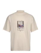 Wbbose Chop Tee Designers T-shirts Short-sleeved Beige Woodbird