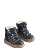 Winterboot Toni Hiker Tex Nauhalliset Talvikengät Navy Wheat