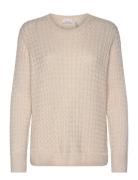 Pullover 1/1 Sleeve Tops Knitwear Jumpers Cream Gerry Weber