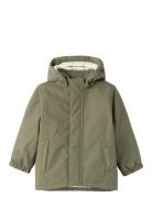 Nmnlasnow10 Jacket 1Fo Lil Toppatakki Green Lil'Atelier