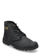 Pampa Hi Coated Shoes Boots Ankle Boots Laced Boots Black Palladium