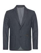 Mmgmason Herringb Blazer Suits & Blazers Blazers Single Breasted Blaze...