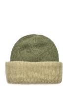 Two-T D Oma Beanie Accessories Headwear Beanies Khaki Green Becksönder...