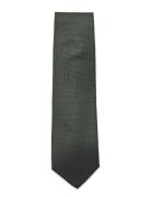 Tie Solmio Kravatti Khaki Green Oscar Jacobson