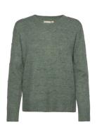 Frelise Pu 2 Tops Knitwear Jumpers Green Fransa