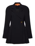 Voluminous Mini Coat Dress, 2273 Cr Blazers Double Breasted Blazers Bl...