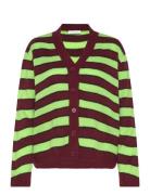 Patricia Knit Cardigan Tops Knitwear Cardigans Green Hosbjerg