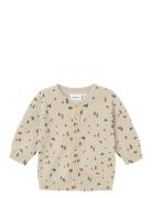 Nbm Mo Ls Knit Card Tops Knitwear Cardigans Beige Name It