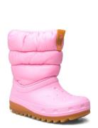 Classic Neo Puff Boot T Talvisaappaat Pink Crocs