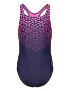 Girl's Arena Kikko V Swimsuit Swim Pro Back Navy-S Uimapuku Uima-asut ...