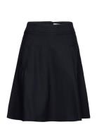 Heavy Twill Stelly Skirt Lyhyt Hame Black Mads Nørgaard