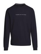 Track Top Tops Sweat-shirts & Hoodies Sweat-shirts Navy Tommy Hilfiger