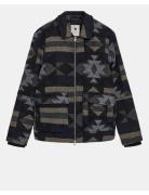 Akbruce Wool Jkt Villakangastakki Navy Anerkjendt