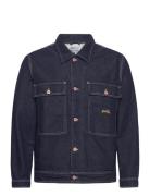 Trucker Jacket Farkkutakki Denimtakki Navy Stan Ray