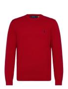 Cotton-Lscnpp7Gg Tops Knitwear Round Necks Red Polo Ralph Lauren