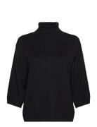 Tio Top Black Tops Knitwear Jumpers Black Movesgood