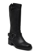 Women Boots Korkeavartiset Saapikkaat Black Tamaris