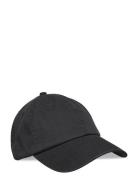 Mini Organic Soft Low Accessories Headwear Caps Black Upfront
