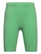 Biker Pants Basic Solid Bottoms Shorts Green Lindex