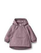 Jacket Sascha Tech Toppatakki Purple Wheat