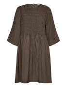 Srtori Dress Lyhyt Mekko Brown Soft Rebels