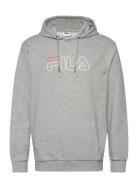 Salitto Tops Sweat-shirts & Hoodies Hoodies Grey FILA