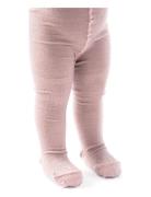 Wool Tights, Aubergine Sukkahousut Pink Smallstuff