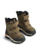 Winterboot Trailor Tex Talvikengät Tarroilla Green Wheat