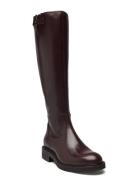 Long Boots Korkeavartiset Saapikkaat Brown Billi Bi