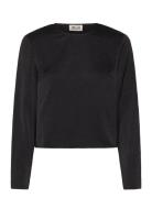 Miza Tops Blouses Long-sleeved Black Baum Und Pferdgarten