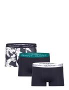 Palm Lei Print Trunk 3-Pack Bokserit Navy GANT