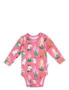 Tillväxt Body Bodies Long-sleeved Pink MUMIN