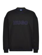 Nitlogolong Tops Sweat-shirts & Hoodies Sweat-shirts Black HUGO BLUE