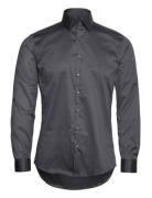 Evening Rich Twill Slim Shirt Tops Shirts Business Grey Calvin Klein