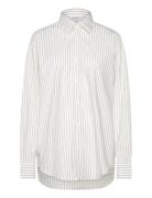 Classic Poplin Shirt Tops Shirts Long-sleeved White Filippa K