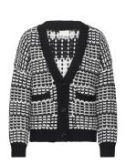 Ihambis Ca Tops Knitwear Cardigans Black ICHI