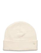 Wool-Blend Beanie Accessories Headwear Beanies Cream Lauren Ralph Laur...