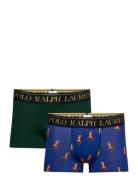 Bci Cotton/Elastane-2Pk-Trn Bokserit Black Polo Ralph Lauren Underwear