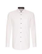 Business Kent Patch12 Tops Shirts Business White Seidensticker