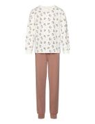 Pyjama Set Ls Pyjamasetti Pyjama Multi/patterned CeLaVi