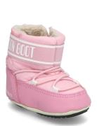 Mb Crib Nylon Talvisaappaat Pink Moon Boot