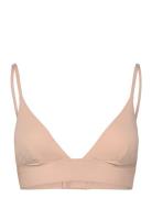 Smooth Triangle Bralette Lingerie Bras & Tops Soft Bras Bralette Pink ...