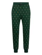 Allover Pony Cotton Jersey Sleep Jogger Olohousut Green Polo Ralph Lau...