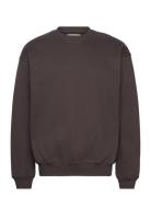 Wbcope Home Crew Tops Sweat-shirts & Hoodies Sweat-shirts Brown Woodbi...