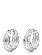 Mini Cleo Huggies- Silver Accessories Jewellery Earrings Hoops Silver ...