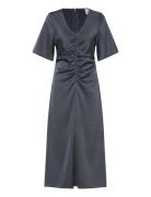 Soli Long Dress Maksimekko Juhlamekko Grey Noella