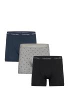 Trunk 3Pk Bokserit Grey Calvin Klein