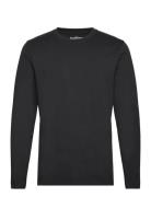 Long Sleeve Regular Tops T-shirts Long-sleeved Black Bread & Boxers