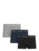 Low Rise Trunk 3Pk Bokserit Black Calvin Klein